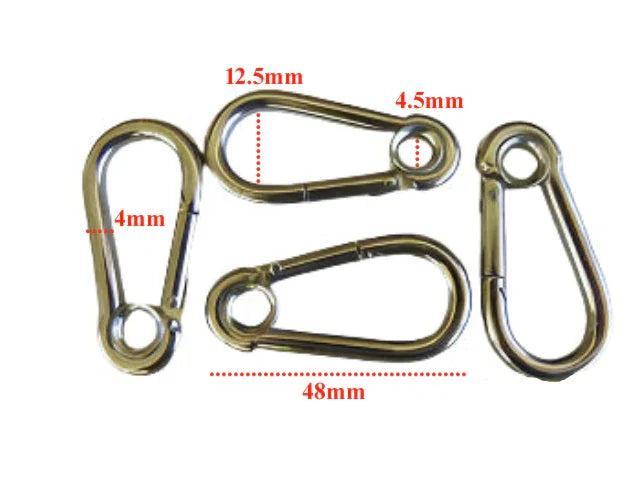Carabiner - 60mm Stainless Steel