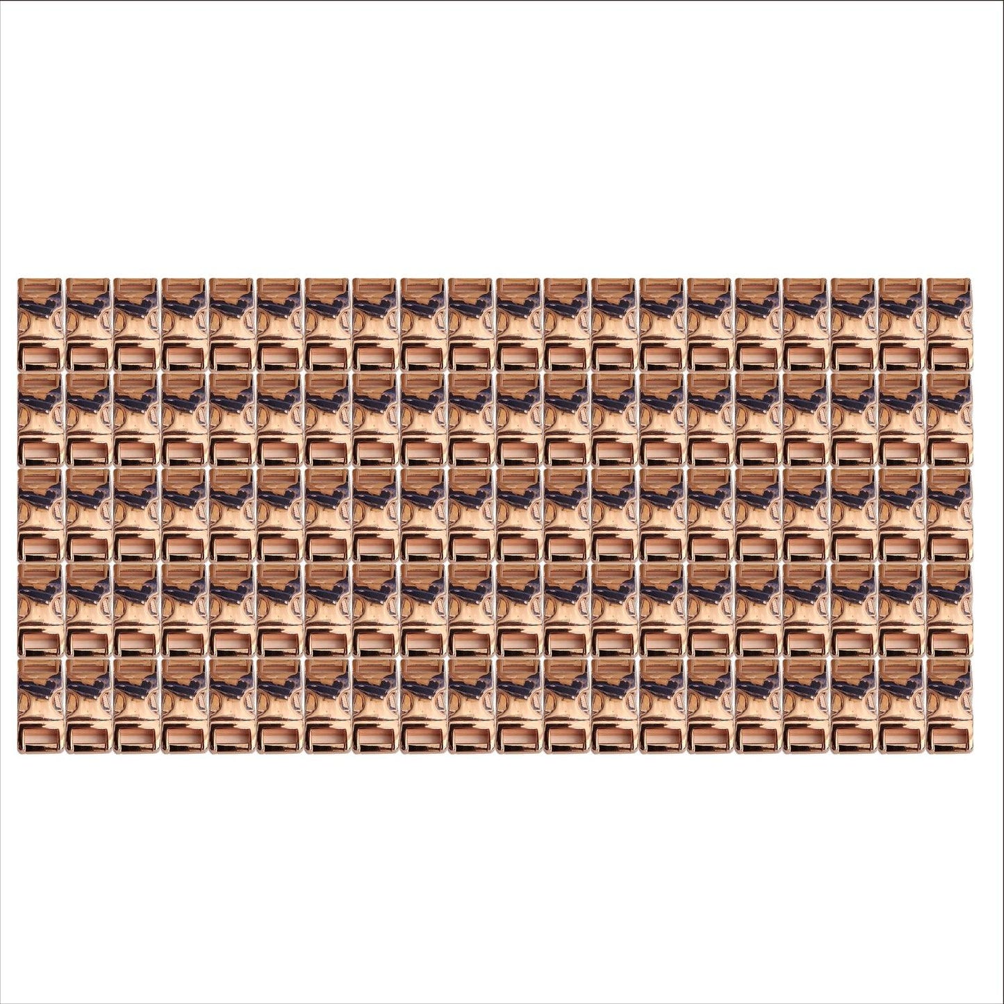 Metal Buckle - Rose Gold 10mm