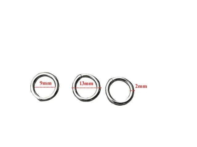 O Ring - 8mm x 2mm - Silver