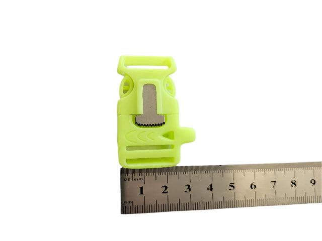 Glow in Dark Survival Buckles - 10mm