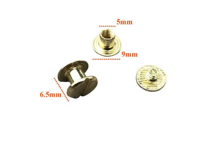 Chicago Screw - 5mm Gold