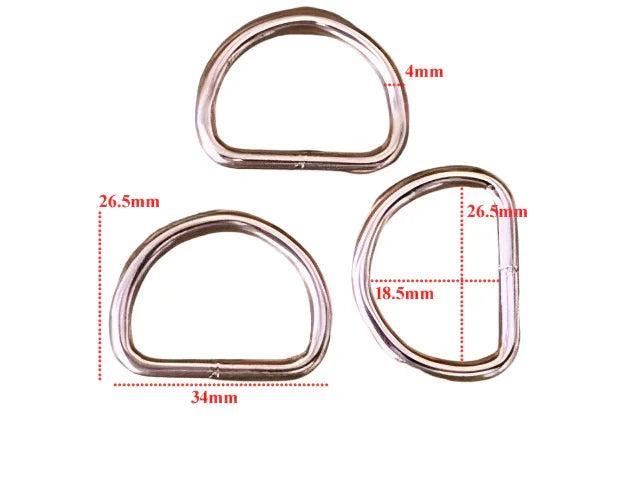 Dee Rings - 25mm Rose Gold