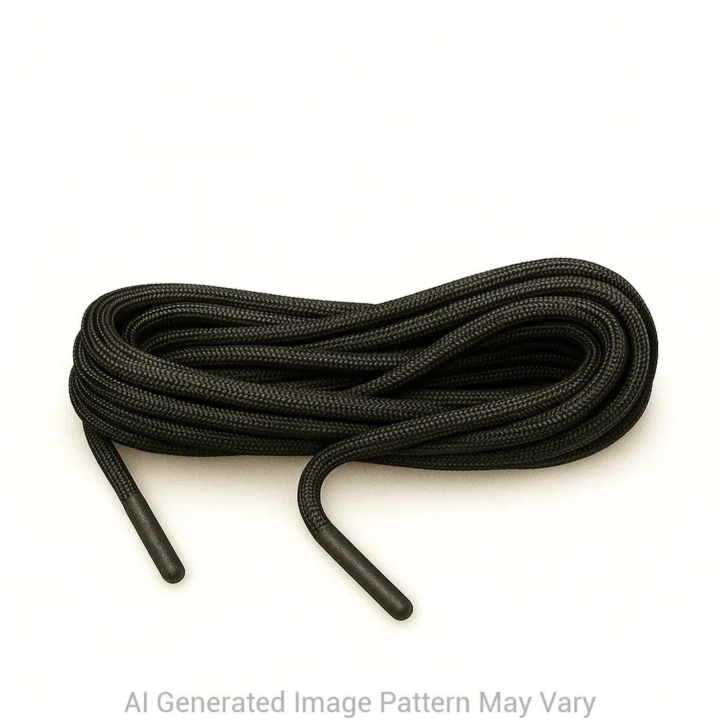 Olive Drab-Black CAMO Shoelaces