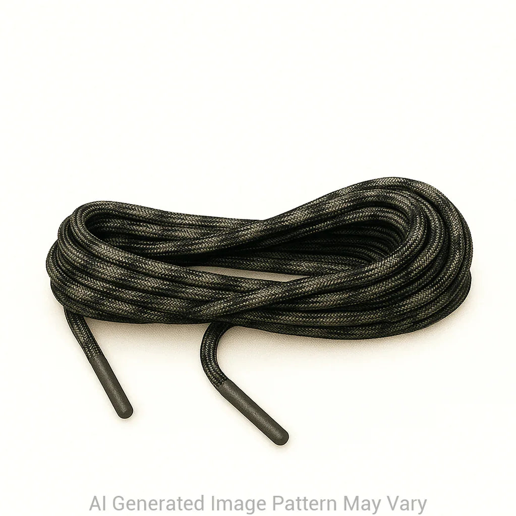 Olive Drab with Black Fleck Shoelaces