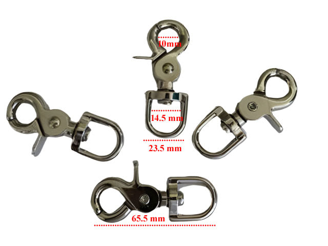 Trigger Snap Hook - Silver 15mm