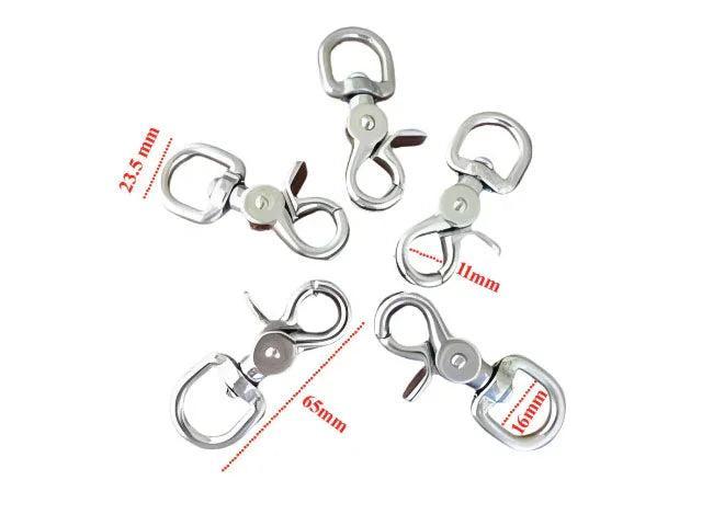 Trigger Snap Hook - 15mm STAINLESS STEEL