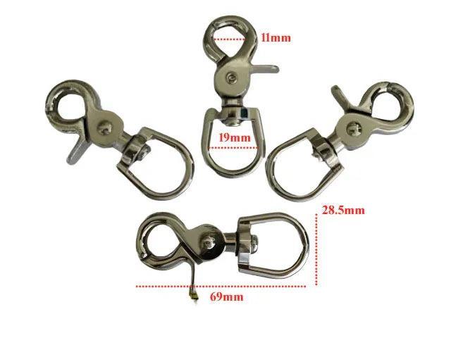 Trigger Snap Hook - Silver 18mm