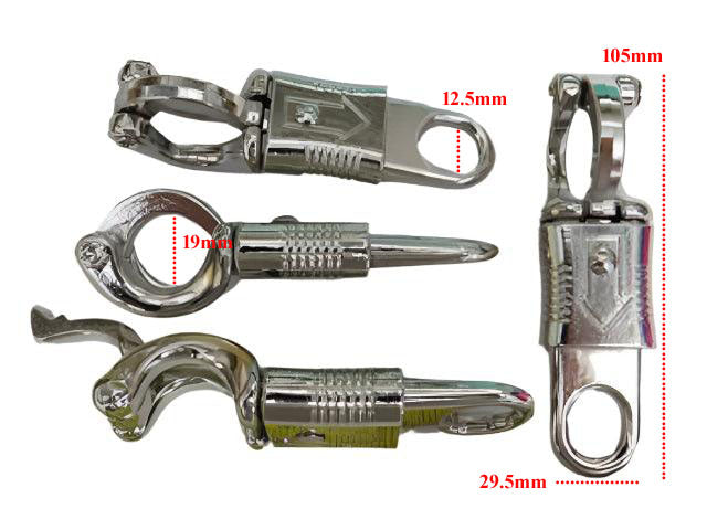 Panic Snap Hook - Round Eye