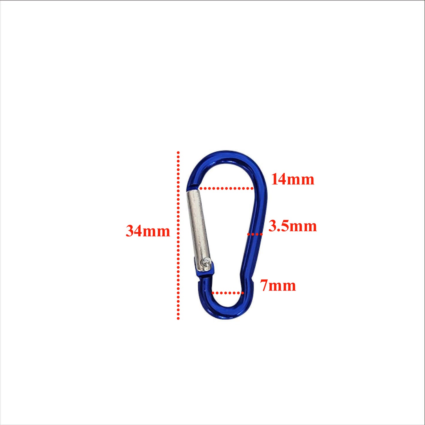 Carabiners - Royal Blue