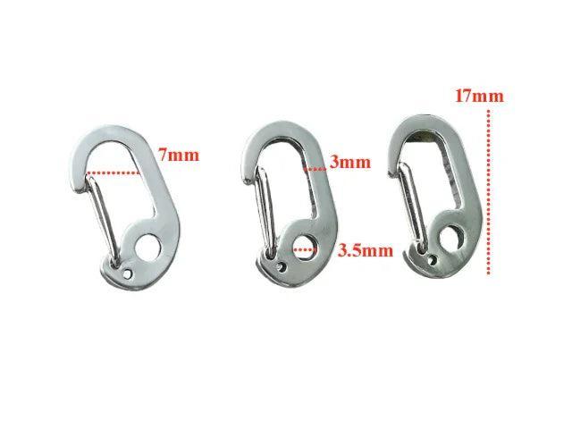 Carabiner - Hook - Silver