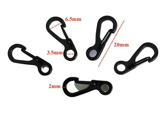 Carabiners - Mini - Black