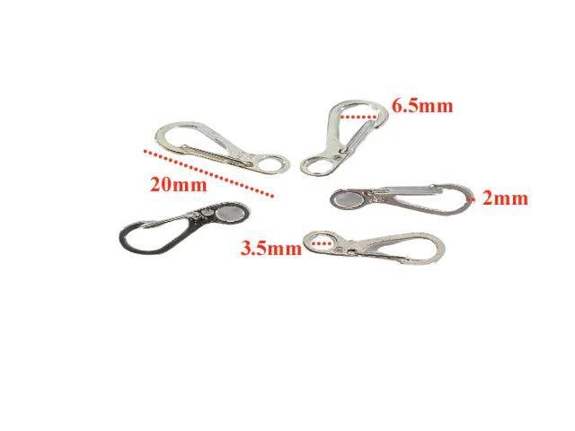 Carabiners - Mini - Silver