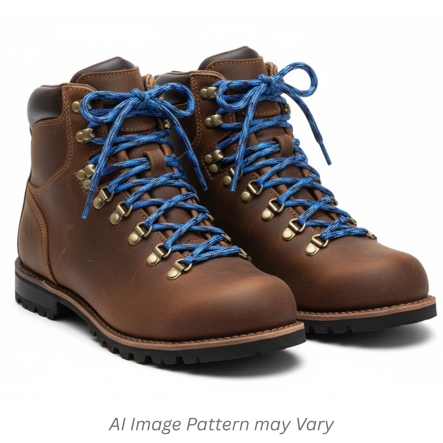 Blue Blend 550 Paracord Shoelaces
