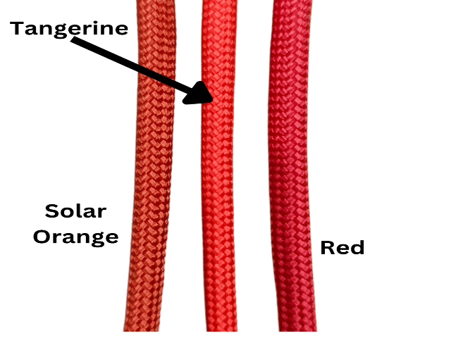 Tangerine Paracord