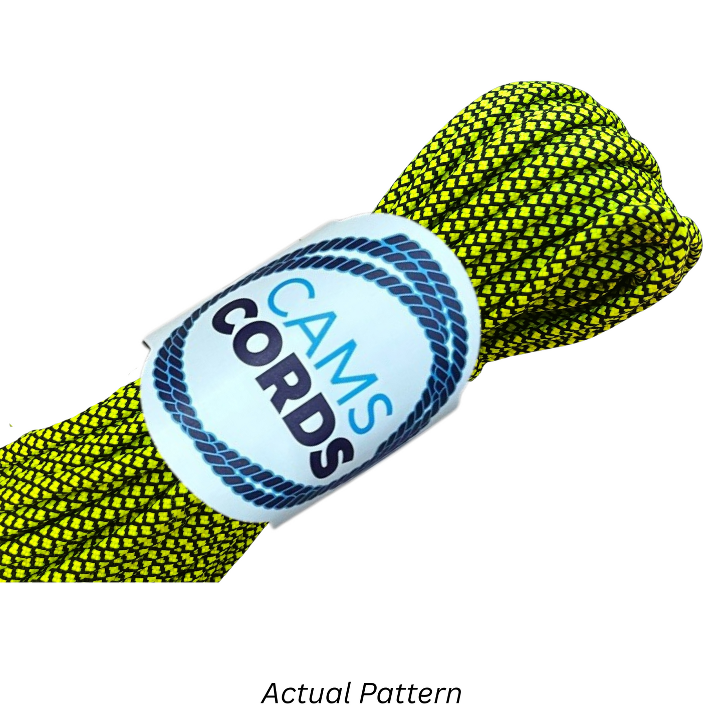 Diamonds - Neon Yellow 550 Paracord Shoelaces