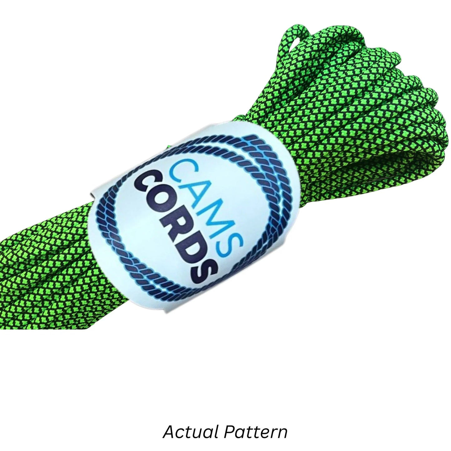 Diamonds - Neon Green Paracord