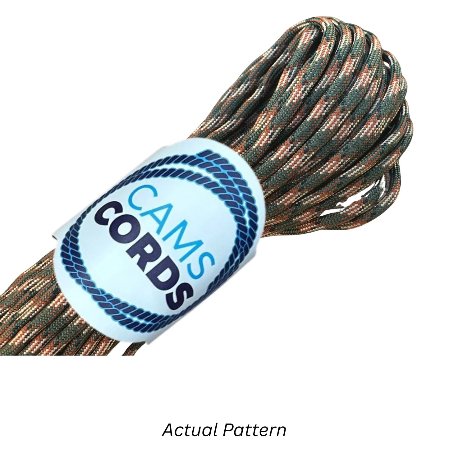 Forest Camo 550 Paracord Shoelaces