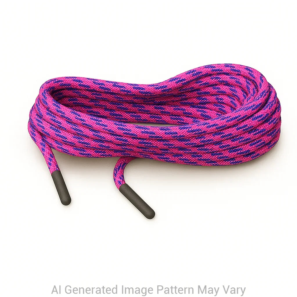 Helix - Electric Blue/Neon Pink Shoelaces