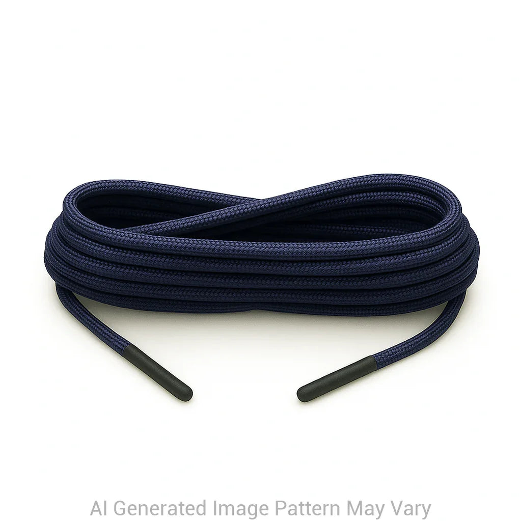 Midnight Blue Shoelaces
