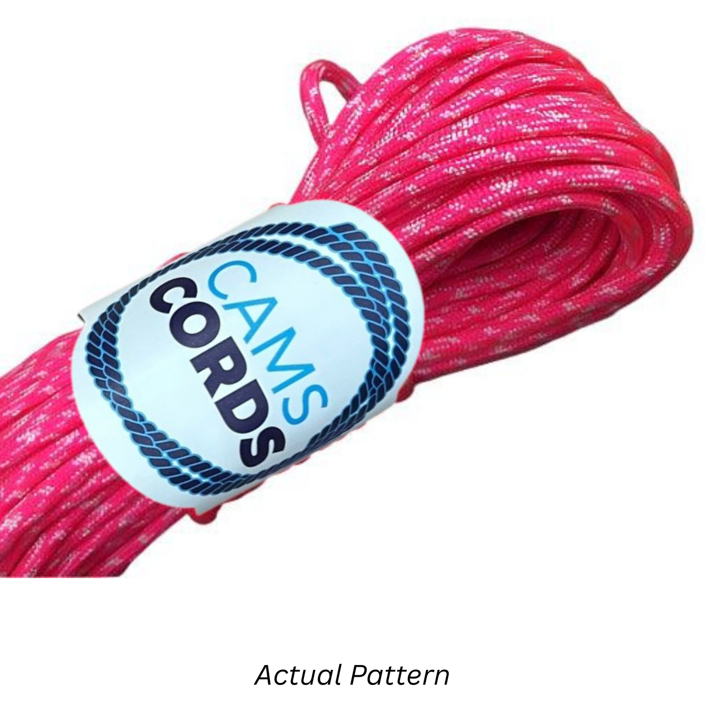 Neon Pink & White CAMO Paracord