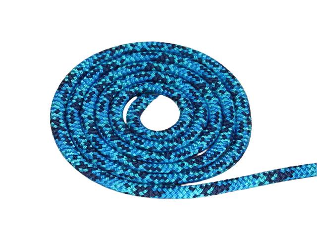 Appaloosa - Aqua-Blue-Navy halter - 6mm - Cams Cords