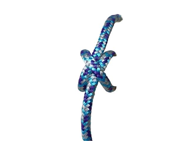 Appaloosa- Aqua-Silver-Purple Rope - 8mm - Cams Cords
