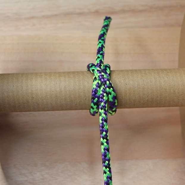 Appaloosa - Black-Purple-Lime Halter - 6mm * - Cams Cords