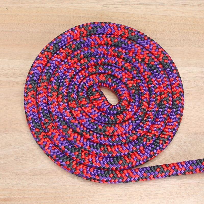 Appaloosa - Black-Purple-Red Halter - 8mm * - Cams Cords