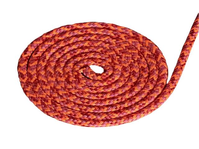 Appaloosa - Orange-Pink-Red halter - 6mm - Cams Cords