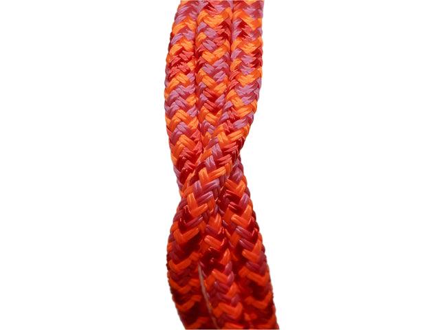 Appaloosa - Orange-Pink-Red halter - 6mm - Cams Cords