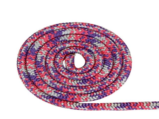 Appaloosa - Pink-Silver-Purple halter - 6mm - Cams Cords