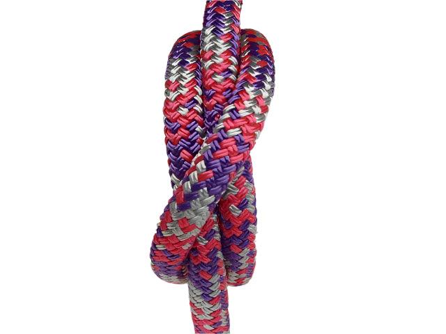 Appaloosa - Pink-Silver-Purple halter - 6mm - Cams Cords