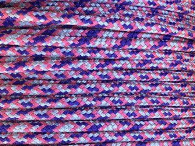 Appaloosa - Pink-Silver-Purple halter - 6mm - Cams Cords