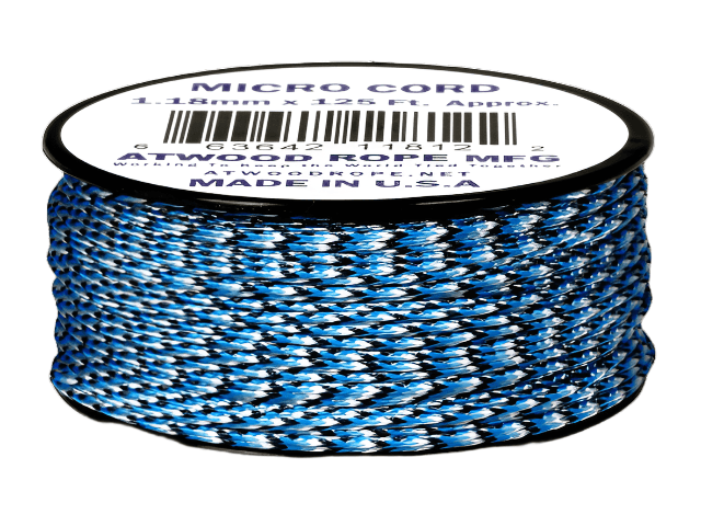 Atwood Micro Cord 1.18mm - Blue Snake - Cams Cords