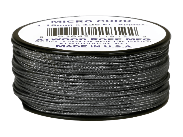 Atwood Micro Cord 1.18mm - Graphite - Cams Cords