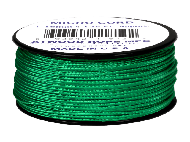 Atwood Micro Cord 1.18mm - Green - Cams Cords