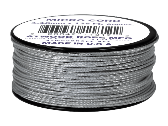 Atwood Micro Cord 1.18mm - Grey - Cams Cords
