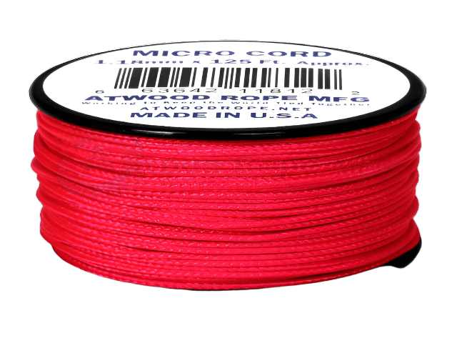 Atwood Micro Cord 1.18mm - Hot Pink - Cams Cords