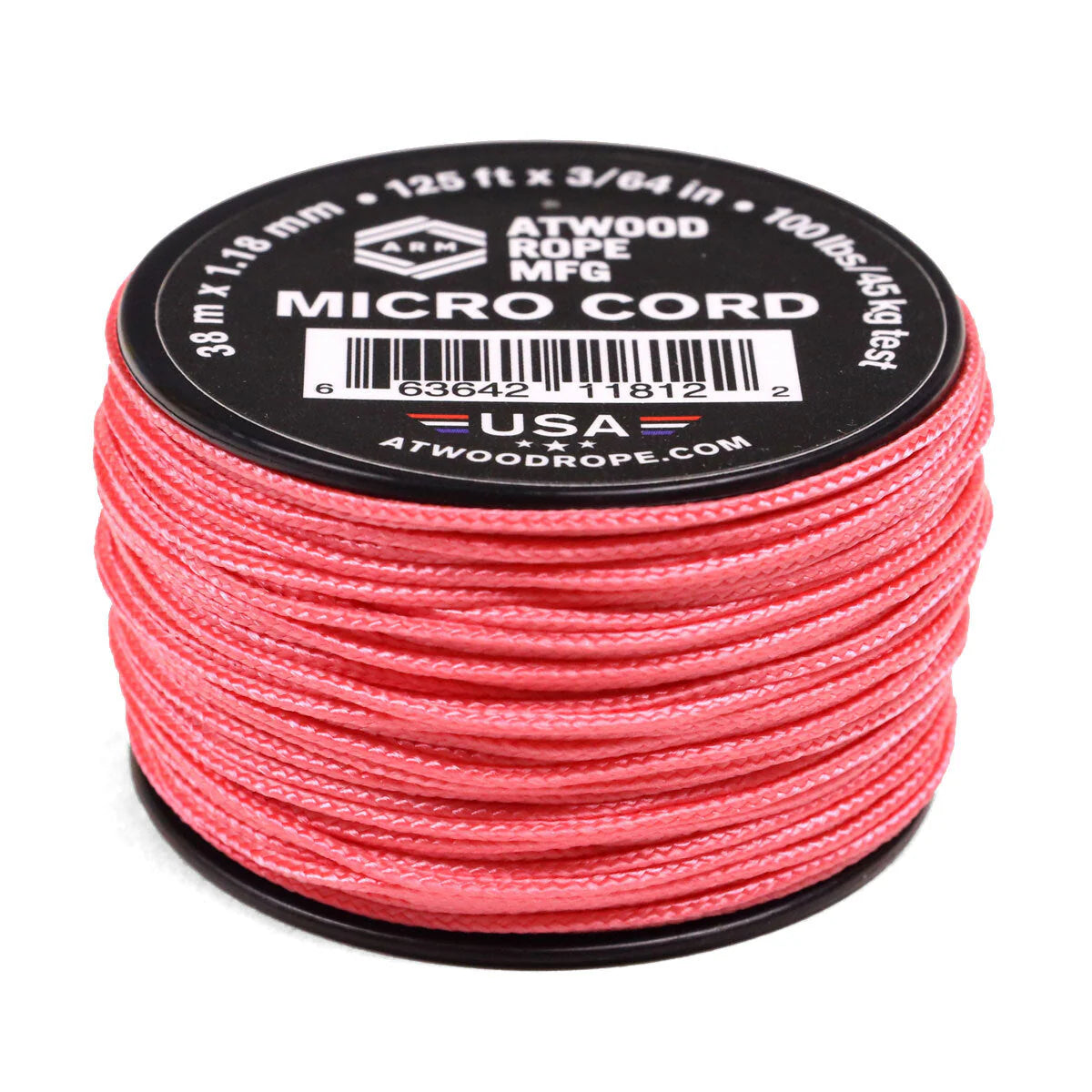 Atwood Micro Cord 1.18mm - Pink *New*