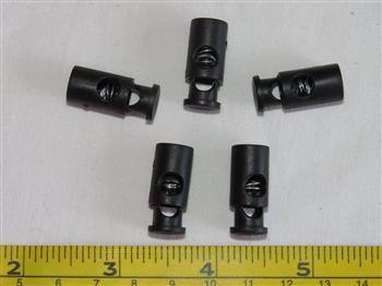 Barrel Toggle - small Black - Cams Cords