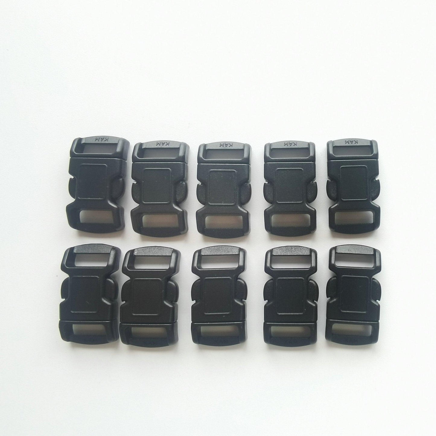 Black Buckles - 10mm - Cams Cords