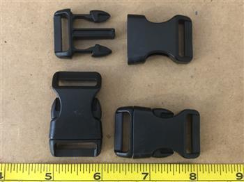 Black Buckles - 20mm Type 1 - Cams Cords