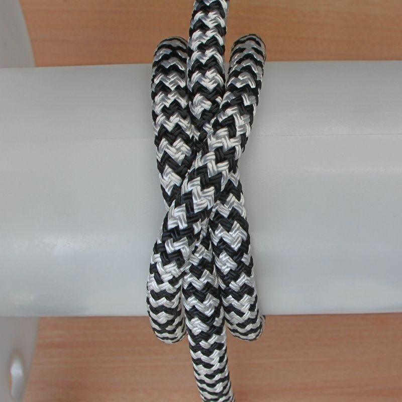 Black-White halter - 8mm * - Cams Cords