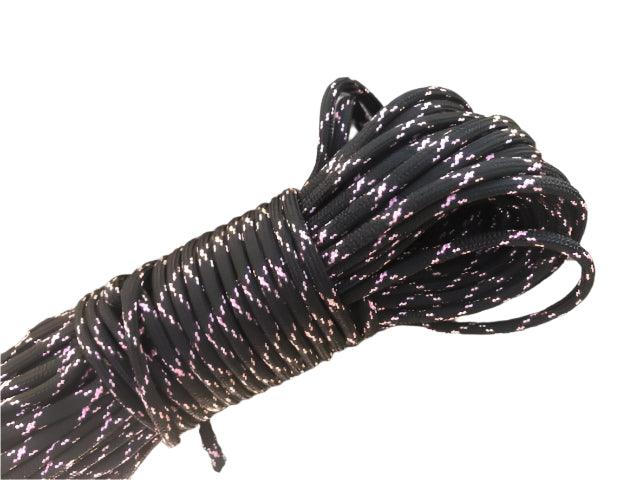 Black with Rose Pink X Paracord - Cams Cords