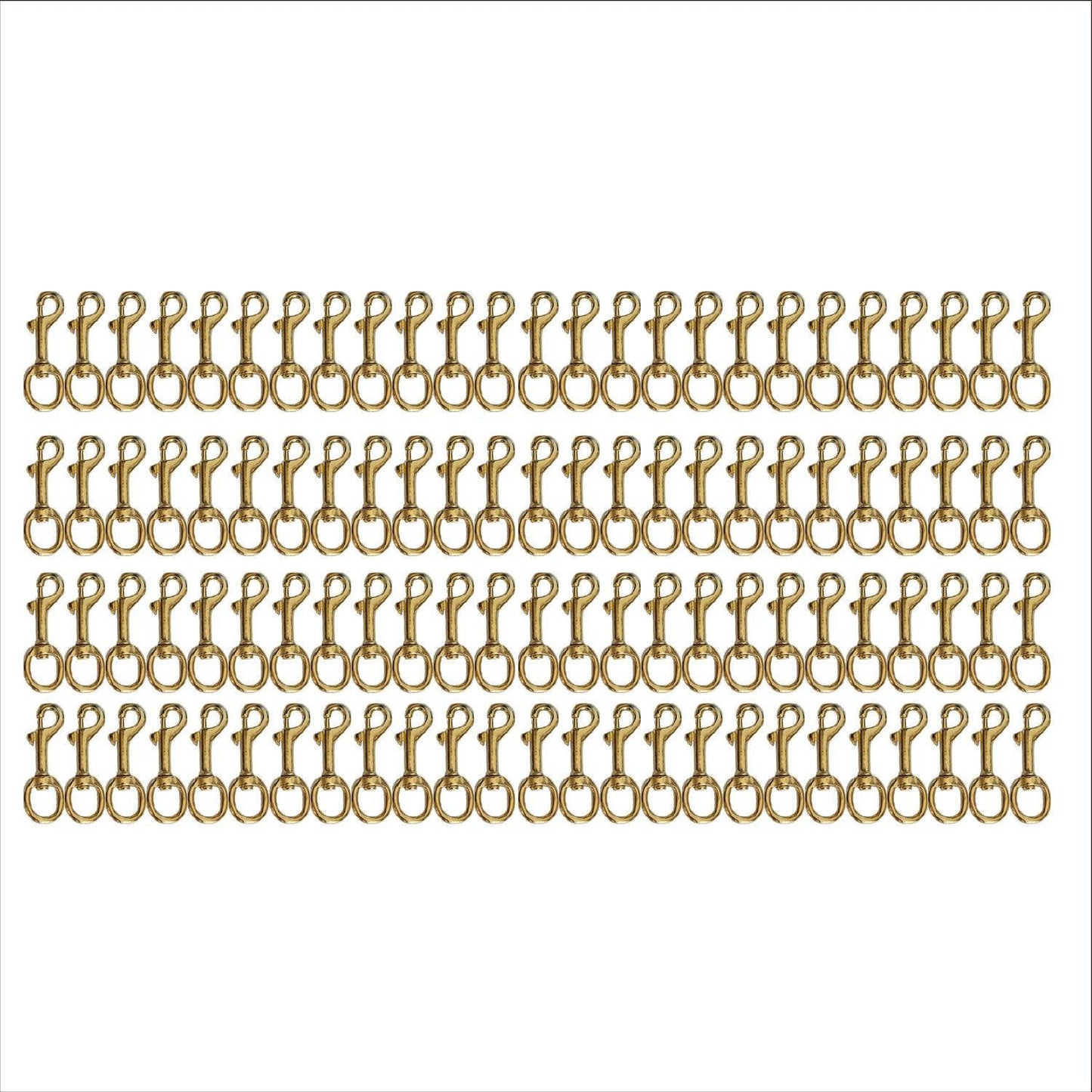 Brass Snap Hooks - 15mm - Cams Cords