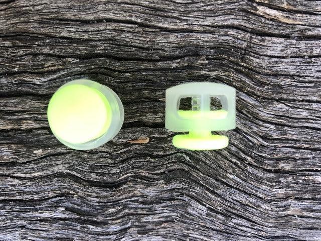 Button Toggle - Clear & Fluoro - Cams Cords