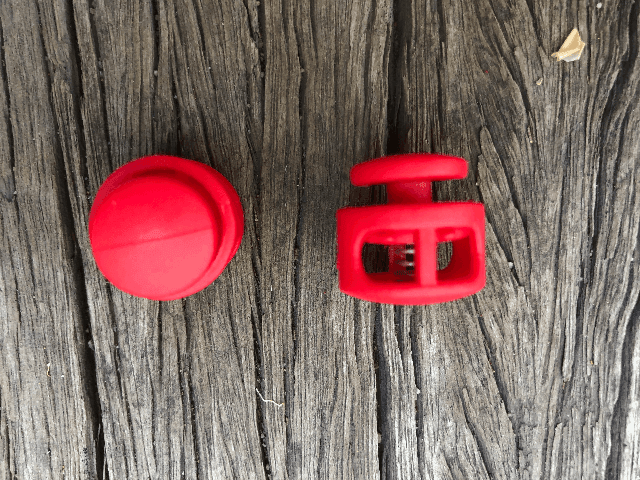 Button Toggle - Red - Cams Cords