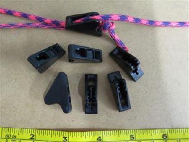 Cam Lock Cleats - Black - Cams Cords