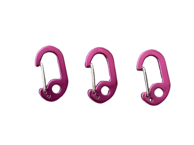 Carabiner - Hook - Pink - Cams Cords