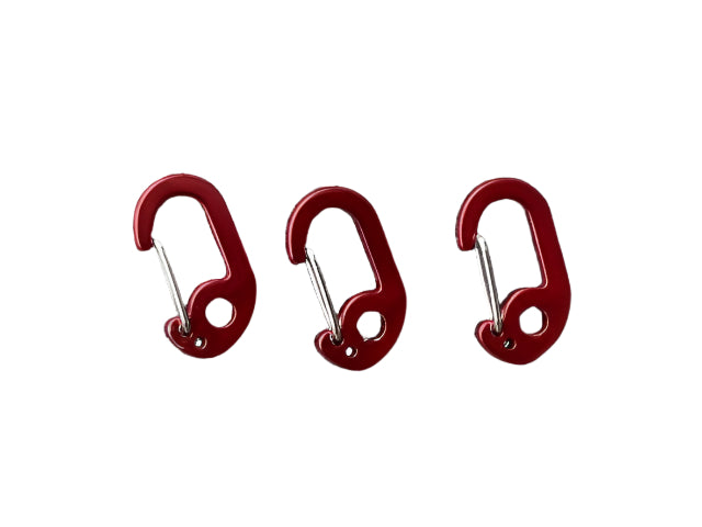 Carabiner - Hook - Red - Cams Cords